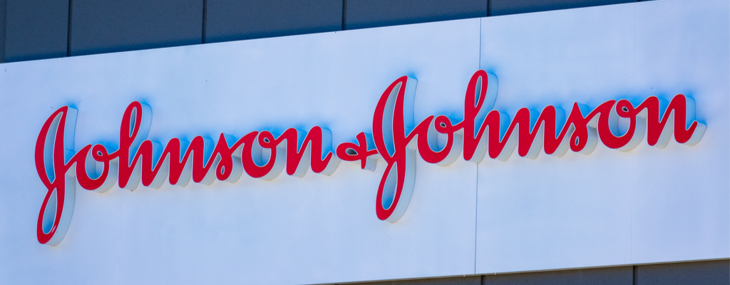 Johnson & Johnson building-mounted sign