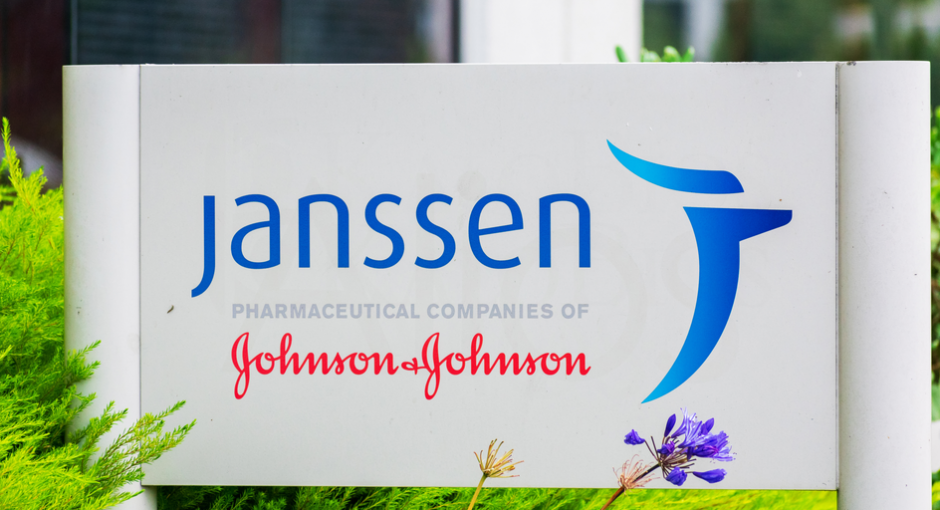 Janssen Pharmaceutical companies of Johnson&Johnson outdoor sign