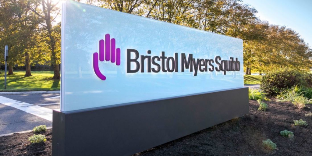 Bristol Myers Squibb outdoor sign