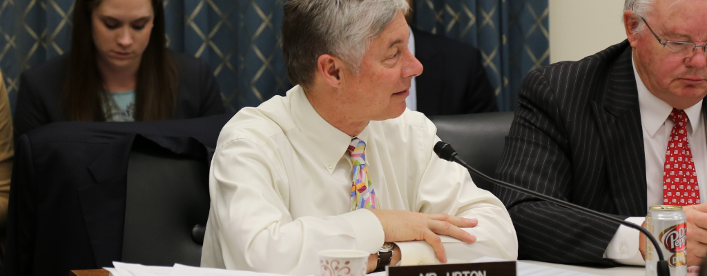 Rep. Fred Upton speaks at a House hearing