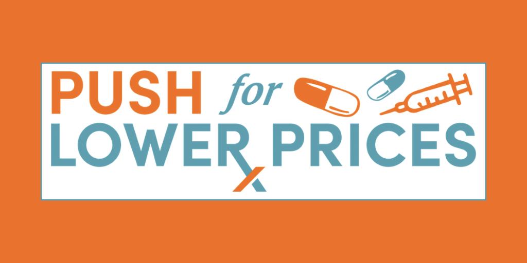 Push for Lower Rx Prices organization wordmark