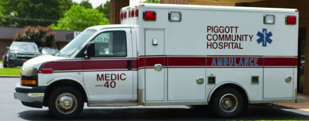 Piggott community hospital ambulance