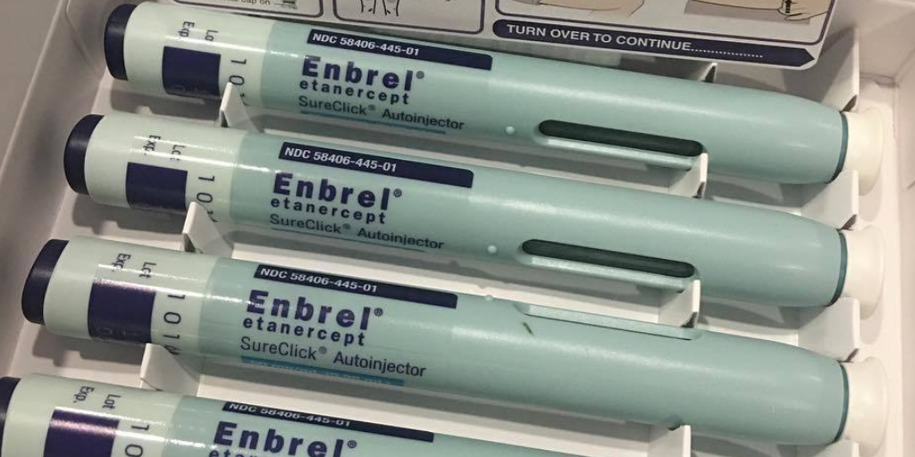 Enbrel autoinjector product tubes