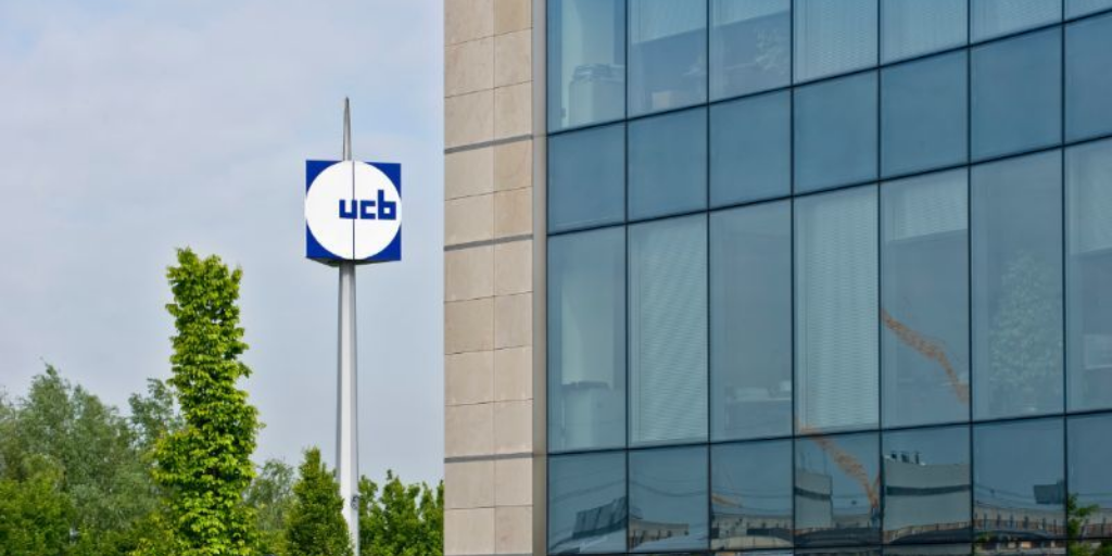 UCB exterior sign and building