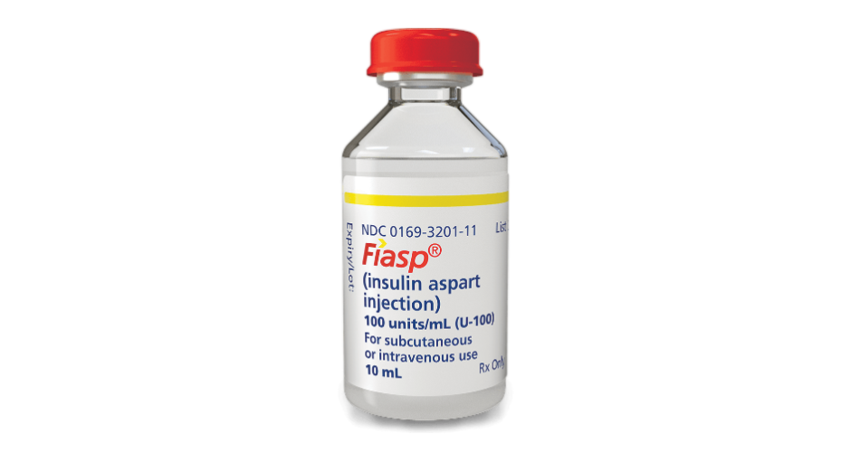 Fiasp insulin bottle