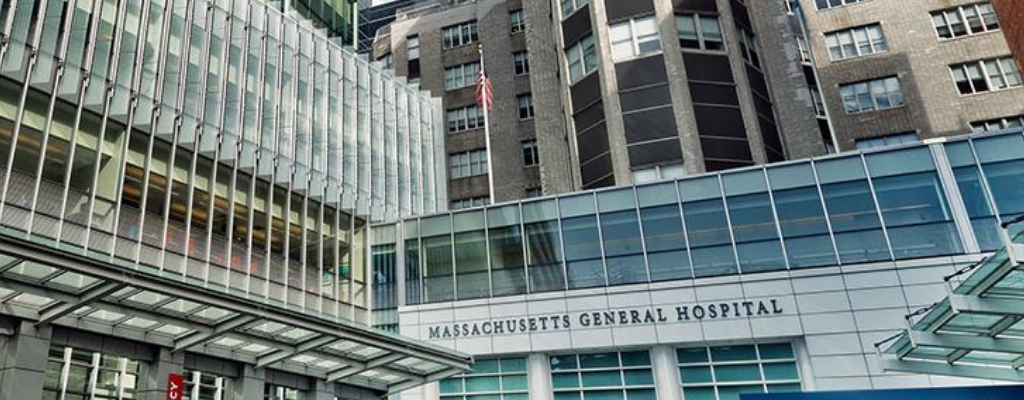 Mass General Hospital building entrance