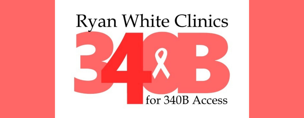 Ryan White Clinics-340B wordmark