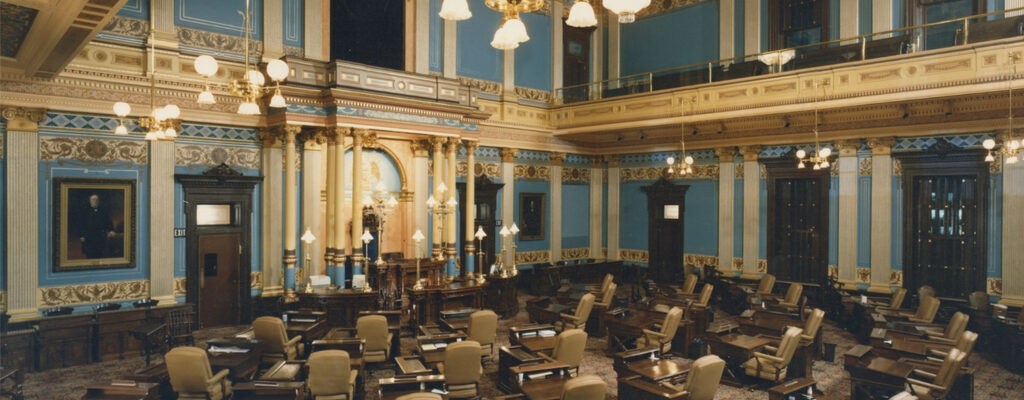 Michigan Senate chamber