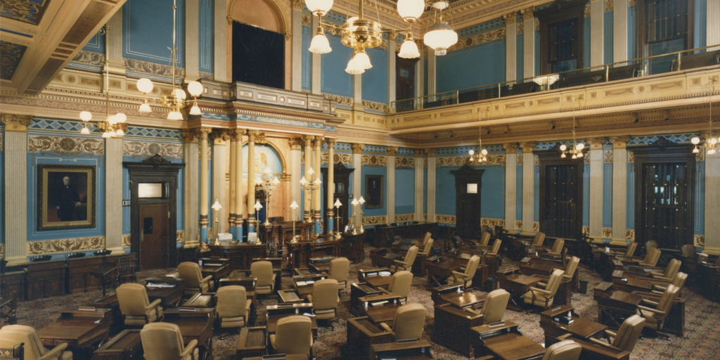 Michigan Senate chamber