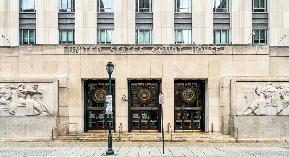 United States Third Circuit Court building entrance