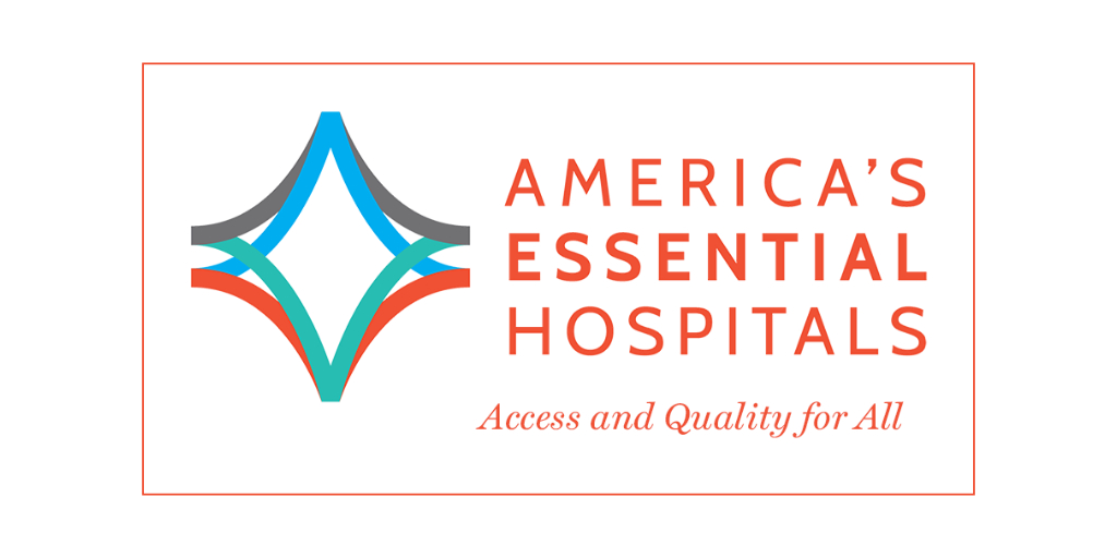 America's Essential Hospitals wordmark and tagline