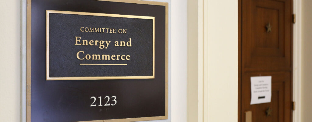 House Committee on E&C wall plaque