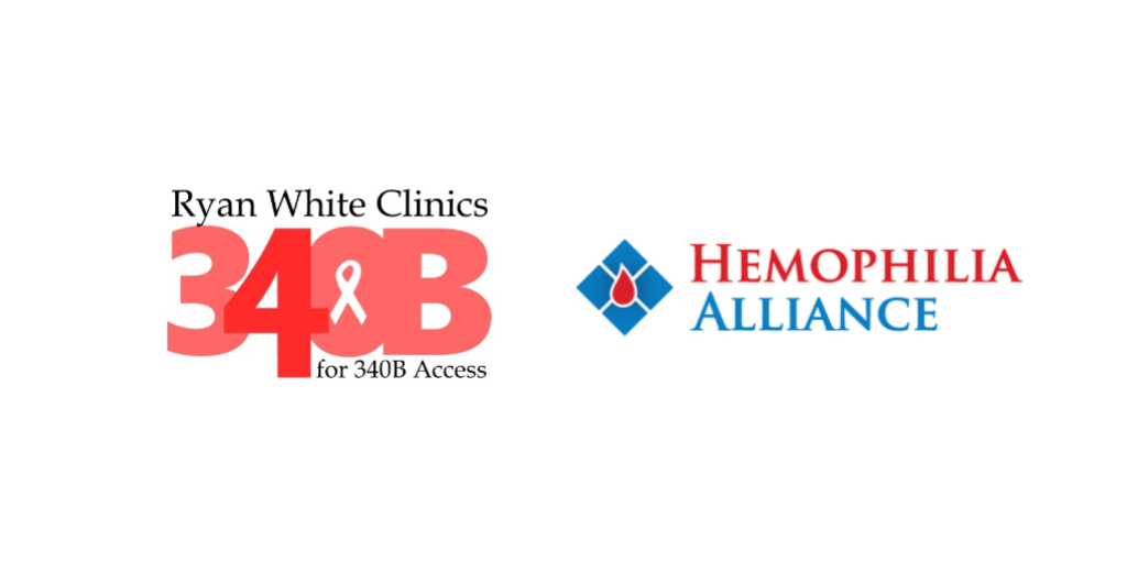 RWC-340B Hemophilia Alliance wordmarks