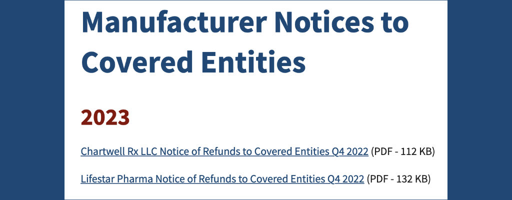 340B refund notices
