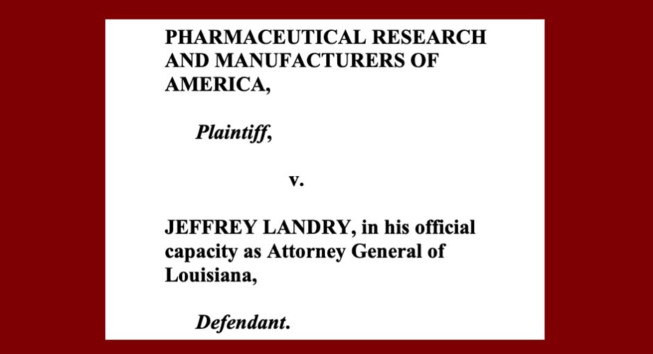 PhRMA v. Landry
