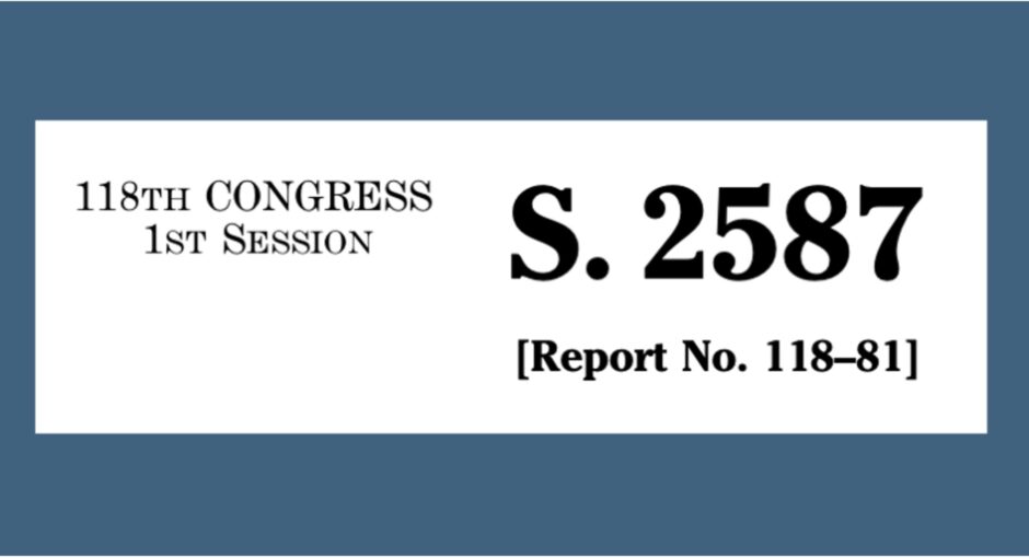 Senate appropriations bill